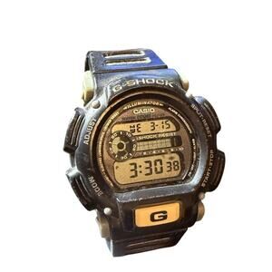 Casio G-Shock Illuminator Digital Quartz Watch Black Resin Vintage Style